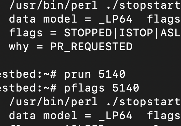 pstop and prun