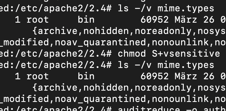pfedit for sensitive files